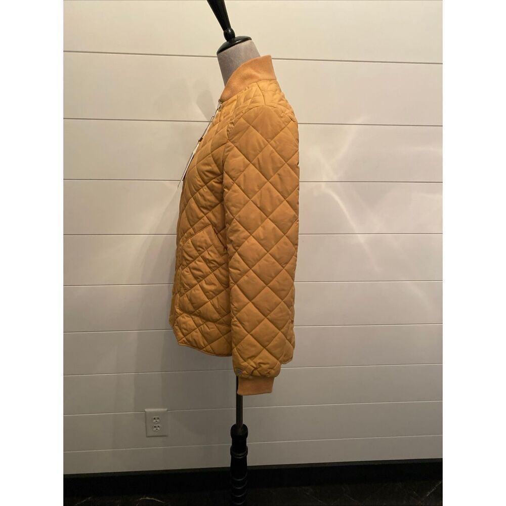 NWT Soia & Kyo Jodie Quilted Reversible Bomber Jacket Melon Size XSmall - Picture 9 of 12